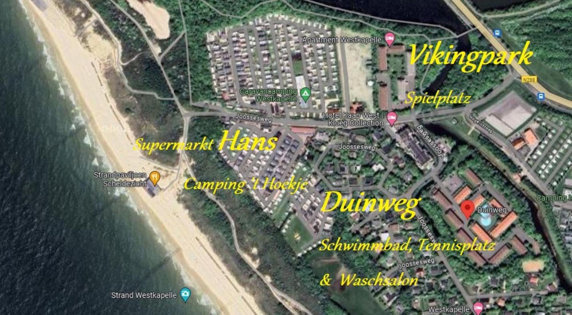 Branding Bed By The Sea Appartement Westkapelle Buitenkant foto